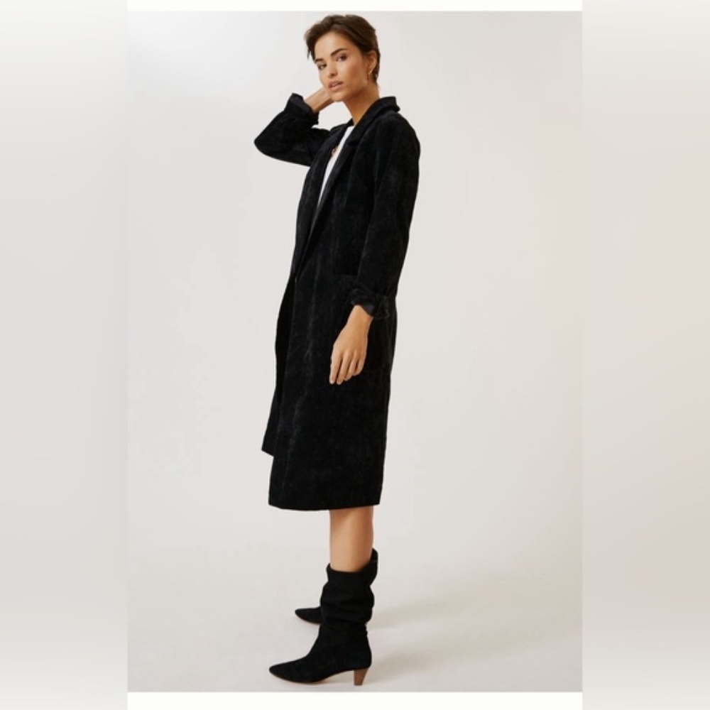 XXS PIlcro Velvet Duster from Anthropologie